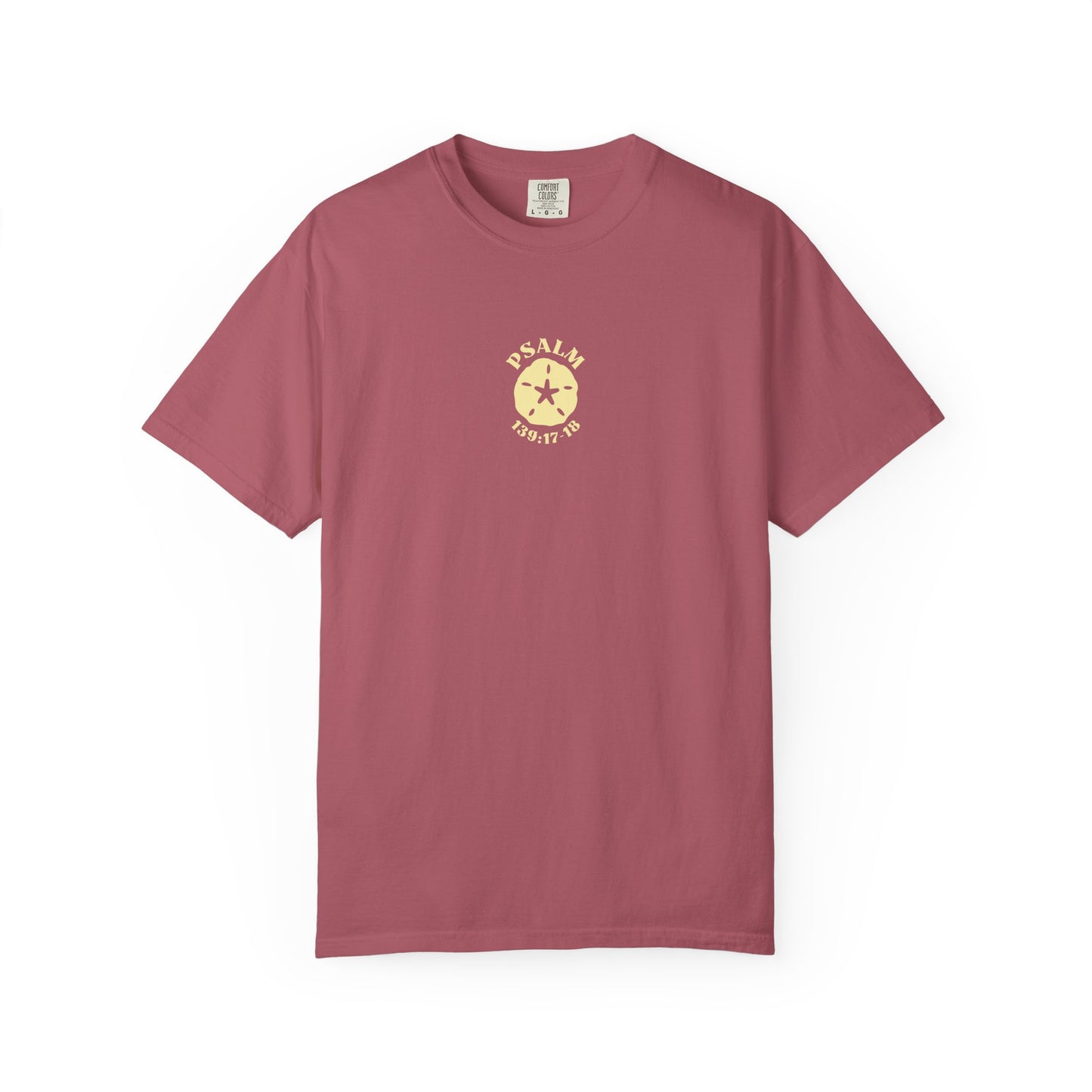 Sand Dollar Tee - Psalm 139:17-18