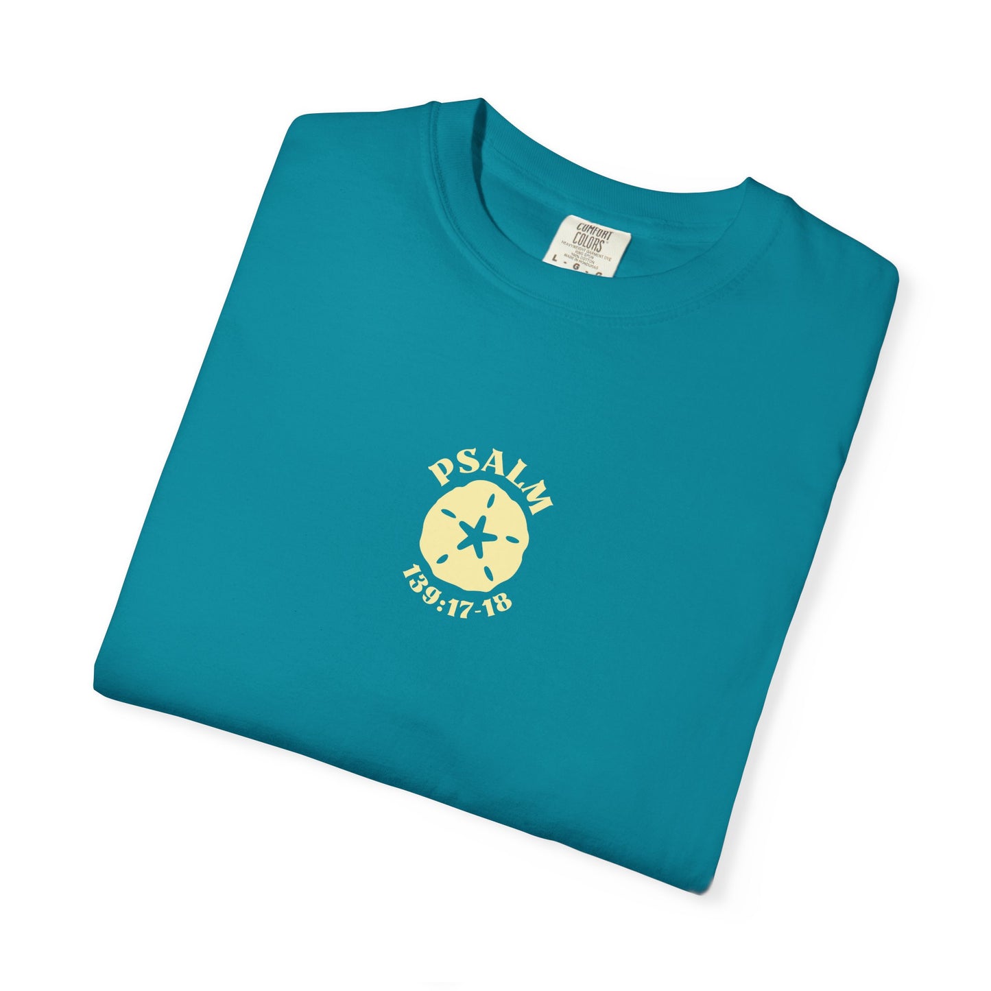 Sand Dollar Tee - Psalm 139:17-18