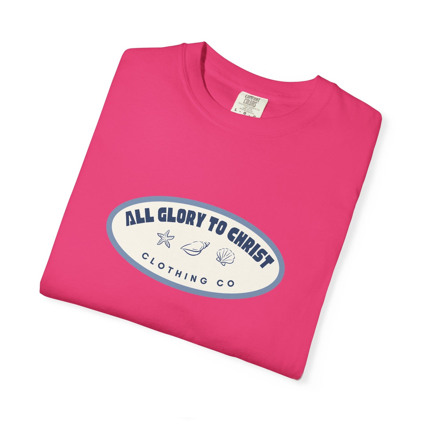 All Glory to Christ Shell Tee