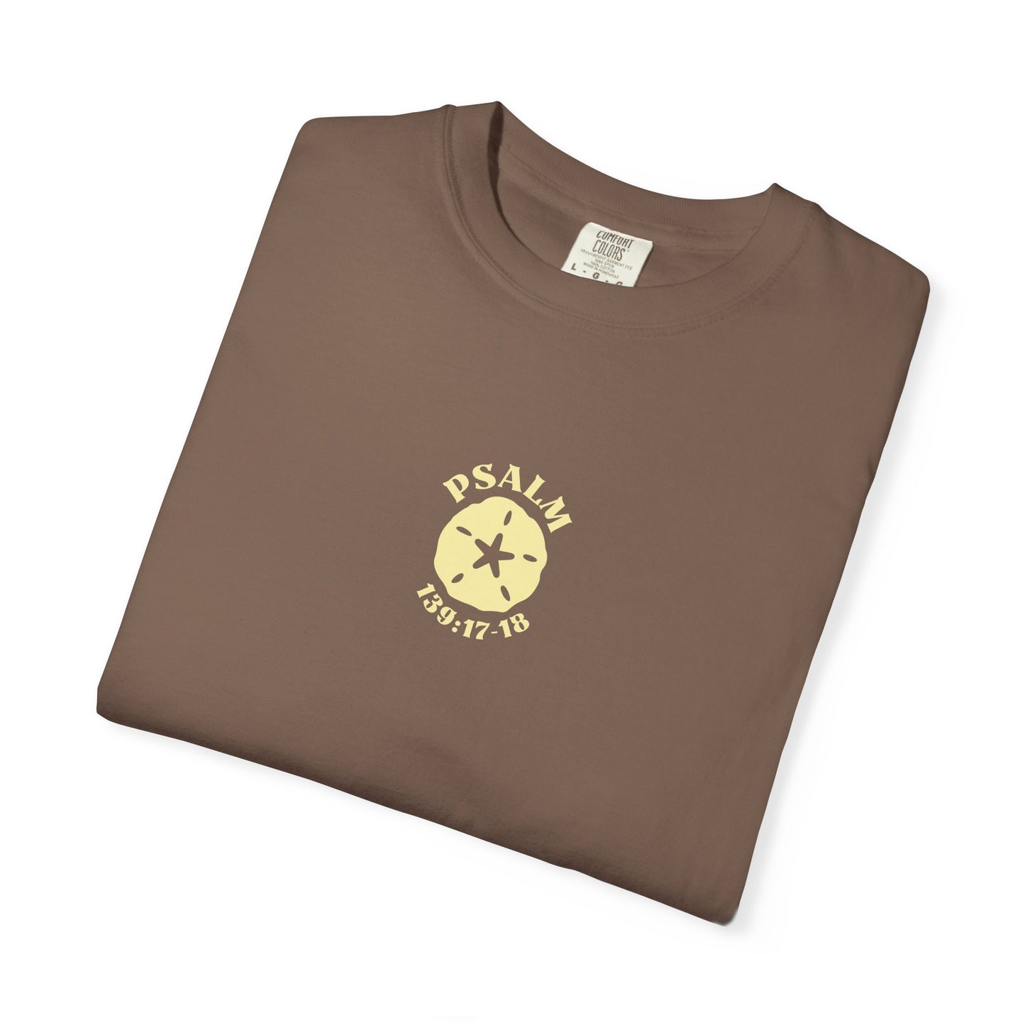 Sand Dollar Tee - Psalm 139:17-18