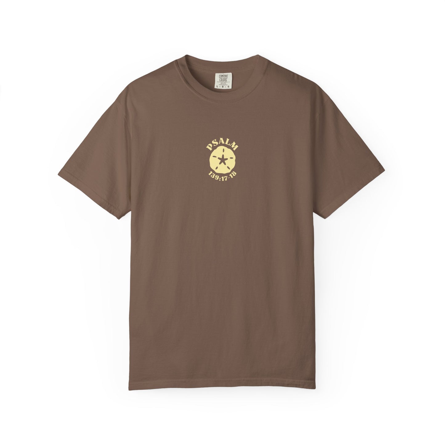 Sand Dollar Tee - Psalm 139:17-18