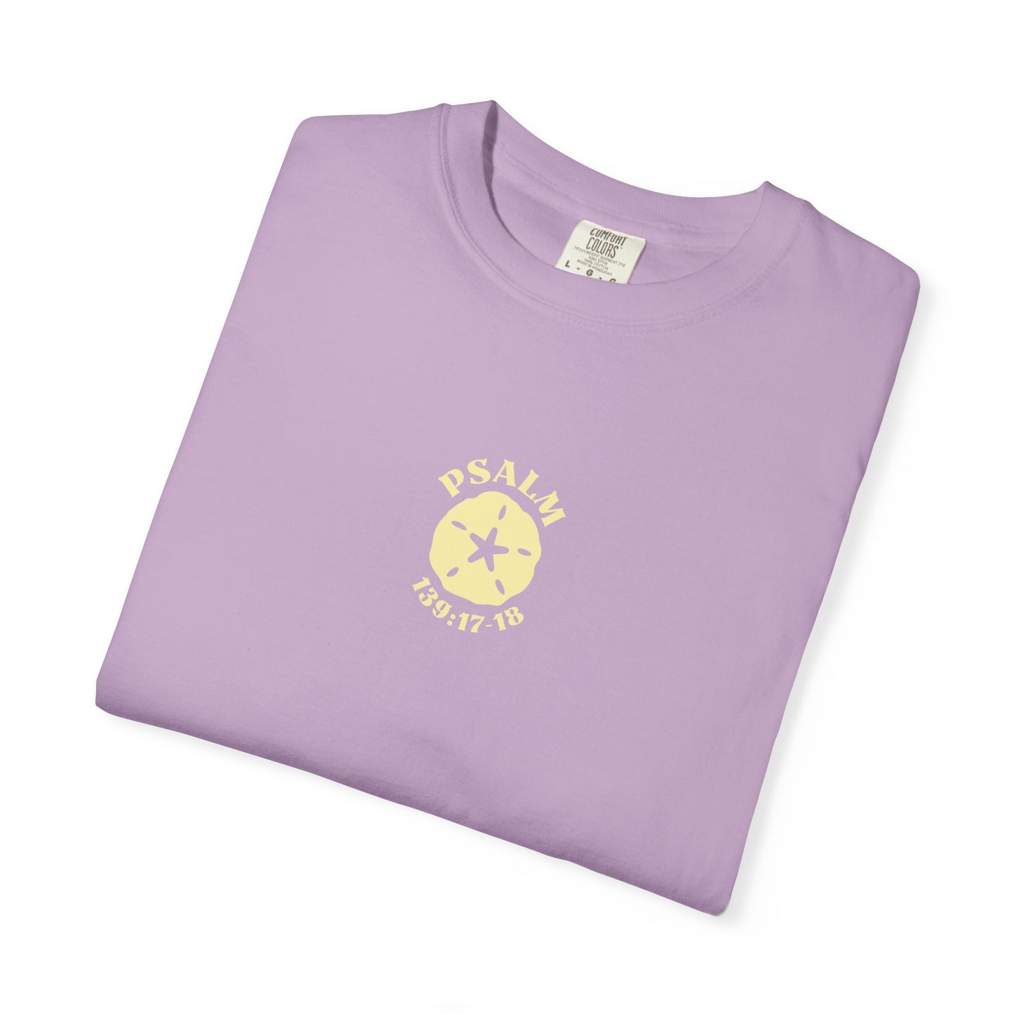 Sand Dollar Tee - Psalm 139:17-18